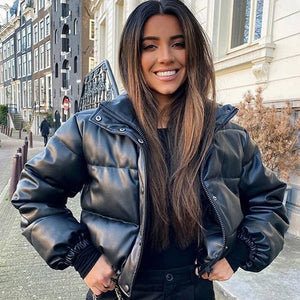 VILZSTUDIOS Casual Warm Puffer Jacket