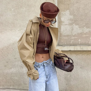 VILZSTUDIOS Chic Cropped Jacket