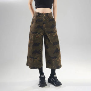 VILZSTUDIOS Versatile American Retro High Waisted Jeans