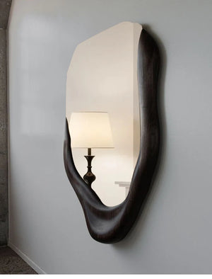VILZSTUDIOS Irregular Wall Mirror Living Room Modern Girls Men Bedroom Bathroom Luxury Funky Mirror Asymmetrical Espelhos Home Decorations