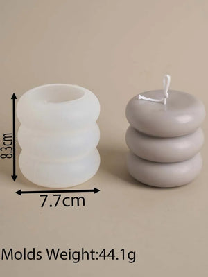 VILZSTUDIOS Silicone Donut Candle Mold for DIY