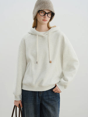 VILZSTUDIOS Cozy Fleece Knit Hoodie