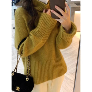 VILZSTUDIOS Luxurious Cashmere Turtleneck Sweater