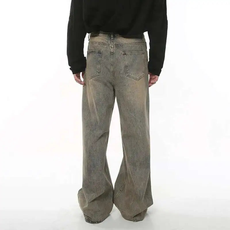 VILZSTUDIOS Vintage Distressed Baggy Jeans
