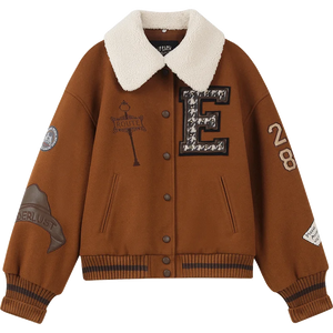 VILZSTUDIOS Winter Baseball Varsity Jacket