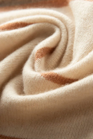 VILZSTUDIOS A-class High-quality 100% Cashmere New Cashmere Scarf 100% Knitted Warm Neck-Protecting High-end Fashion Wild Color in Winter.