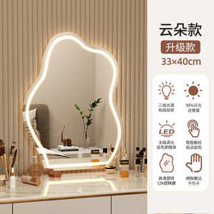 VILZSTUDIOS Wavy Wall Mirror Living Room Decoration Modern Art Vanity Aesthetic Large Size Mirror Fashion Espelhos Lounge Suite Furniture