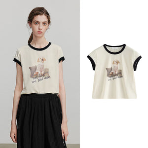 VILZSTUDIOS Soft Cotton Casual Summer T-Shirt