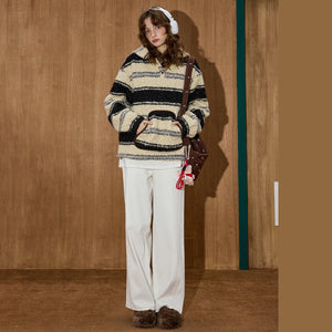 VILZSTUDIOS Retro Striped Hoodie