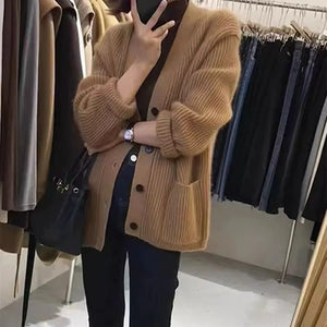 VILZSTUDIOS Cozy Oversized Cashmere Cardigan