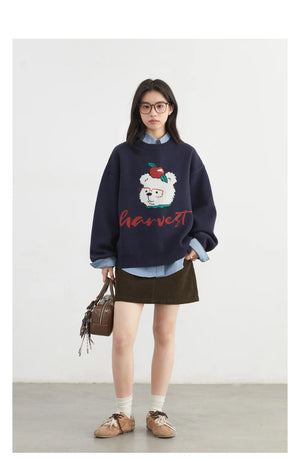 VILZSTUDIOS Cozy Cute Bear Sweater