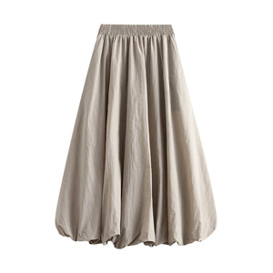 VILZSTUDIOS Elegant High Waist Balloon Skirts Womens