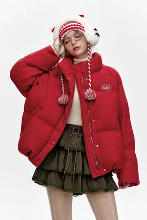 VILZSTUDIOS Cozy Casual Puffer Jacket