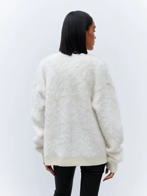 VILZSTUDIOS Soft Mink Velvet Cardigan