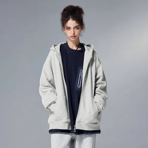 VILZSTUDIOS Premium Trendy Fleece Full Zip Hoodie