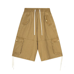 VILZSTUDIOS Loose Wide Leg Cargo Jorts