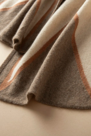 VILZSTUDIOS A-class High-quality 100% Cashmere New Cashmere Scarf 100% Knitted Warm Neck-Protecting High-end Fashion Wild Color in Winter.