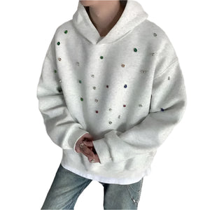 VILZSTUDIOS Diamond Embroidery Hoodie