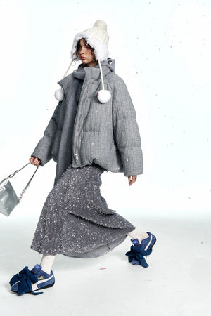 VILZSTUDIOS Cozy Casual Puffer Jacket
