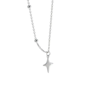 VILZSTUDIOS Classic Simple Four-pointed Star Necklace