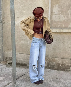VILZSTUDIOS Chic Cropped Jacket