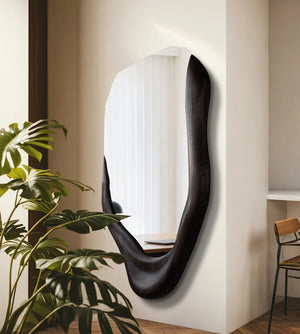 VILZSTUDIOS Irregular Wall Mirror Living Room Modern Girls Men Bedroom Bathroom Luxury Funky Mirror Asymmetrical Espelhos Home Decorations