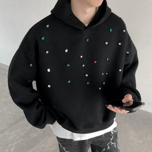 VILZSTUDIOS Diamond Embroidery Hoodie