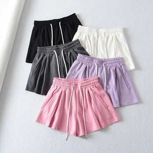 VILZSTUDIOS High Waist Flare Shorts Skirt Pants