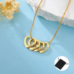 VILZSTUDIOS Customized Name Date Love Necklace