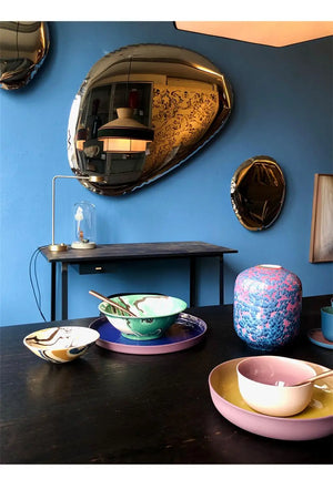 VILZSTUDIOS Designer High-end Mirror Art Makeup Mirror Irregular Shaped Living Room Decoration Mirrors Dekoracyjne Lustra Home Decoration
