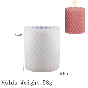 VILZSTUDIOS Non-Stick Bubble Scented Candle Craft Mold