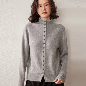 VILZSTUDIOS Luxurious Thick Knit Cashmere Cardigan
