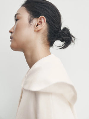 VILZSTUDIOS Wool Blend Cape Collar Cardigan