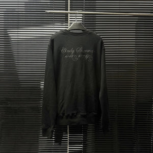 VILZSTUDIOS Velvet Thick Fleece Long Sleeve T-shirt