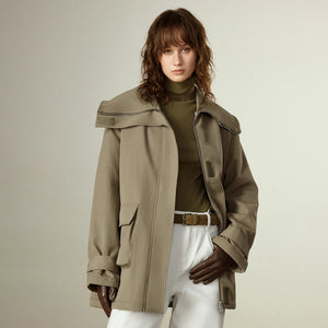 VILZSTUDIOS Warm Plush Retro Jacket