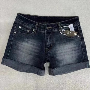 VILZSTUDIOS Sexy Deep Blue Denim Shorts