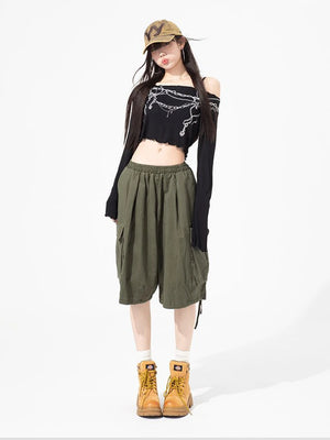 VILZSTUDIOS High Waist Casual Wide Leg Pants