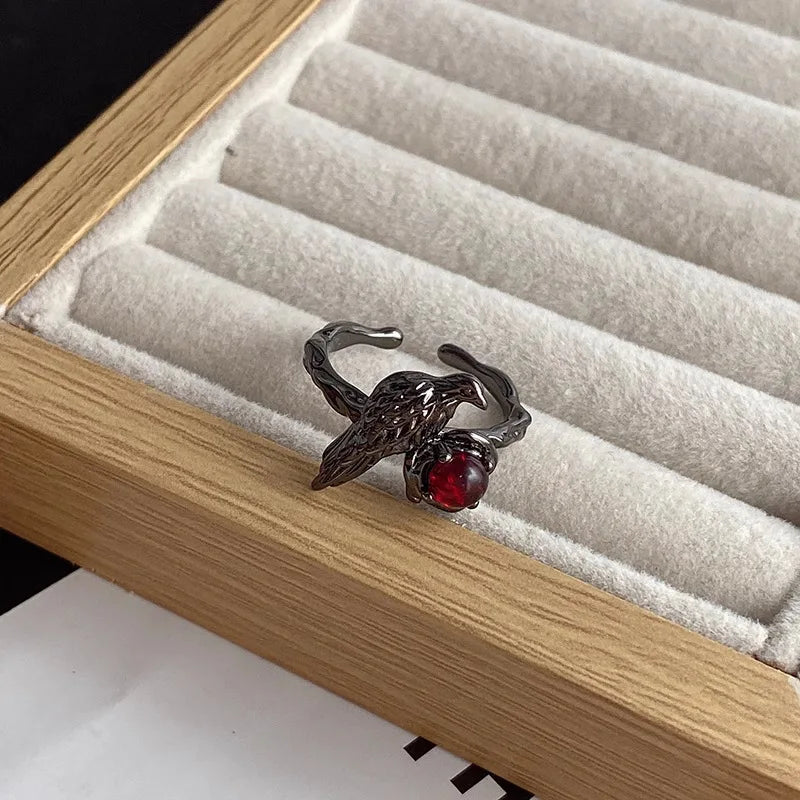 VILZSTUDIOS Deep Space Love Crow Sylus Ring