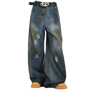 VILZSTUDIOS Streetwear baggy jeans with a vintage design