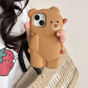VILZSTUDIOS 3D bear phone case for iPhone