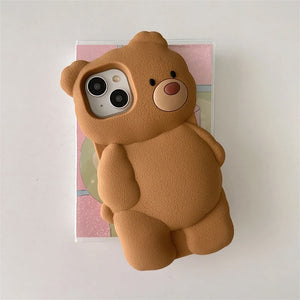 VILZSTUDIOS 3D bear phone case for iPhone