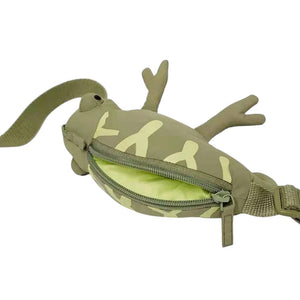 VILZSTUDIOS Chameleon crossbody bag with structured design and adjustable strap
