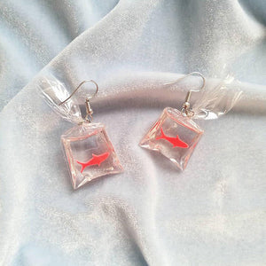 VILZSTUDIOS Goldfish charm earrings for stylish accessories
