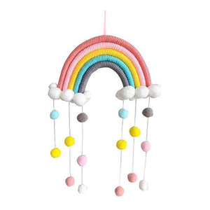 VILZSTUDIOS Aesthetic rainbow wall art decor for home
