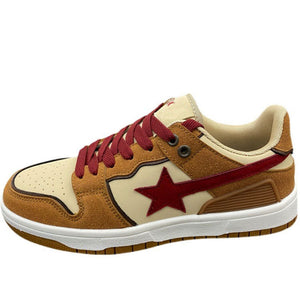 VILZSTUDIOS Stylish low-top sneakers with a shooting star design