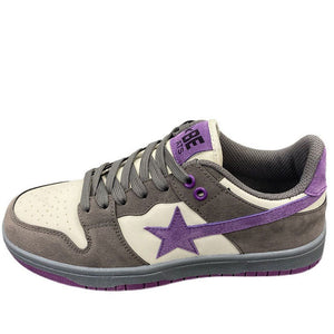 VILZSTUDIOS Stylish low-top sneakers with a shooting star design