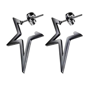 VILZSTUDIOS Stylish earrings featuring an angular star design