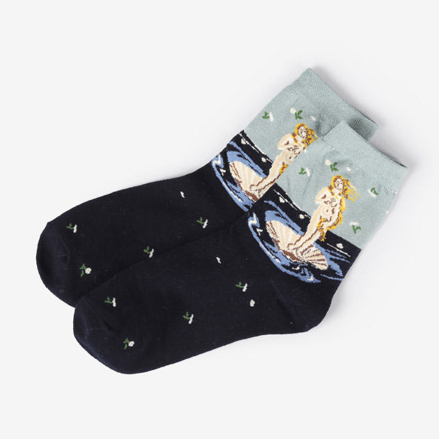 VILZSTUDIOS Stylish socks featuring a unique artistic design