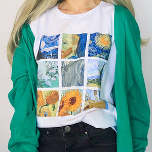 VILZSTUDIOS Artistic graphic short sleeve tee from VILZSTUDIOS