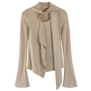 VILZSTUDIOS Stylish tie neck top from VILZSTUDIOS